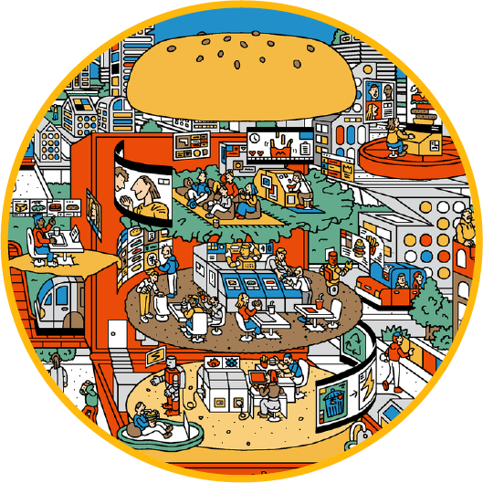 マクドナルド未来予想図