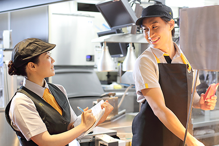 店舗体験(OJE  オンザジョブエクスペリエンス）