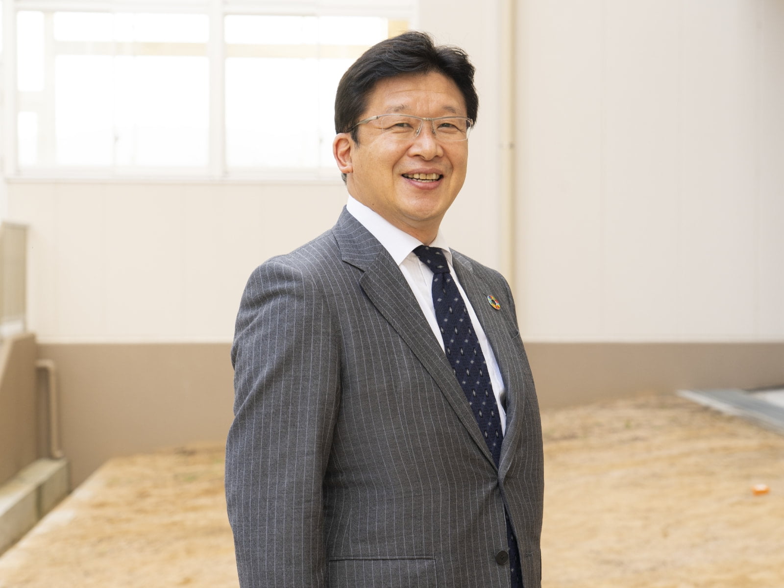 『笑顔咲かそうプロジェクト』を推進するCSR部 秋濱 隆之