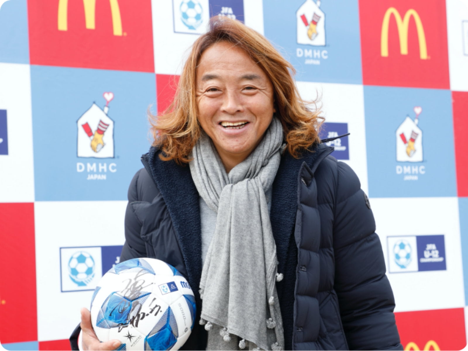 チャリティフォトセッションにご参加いただいたDMHアンバサダーの北澤 豪さん